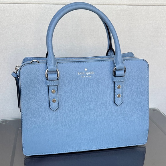 Kate Spade New York Mulberry Street Lise Satchel Leather Handbag - Picture 5 of 10